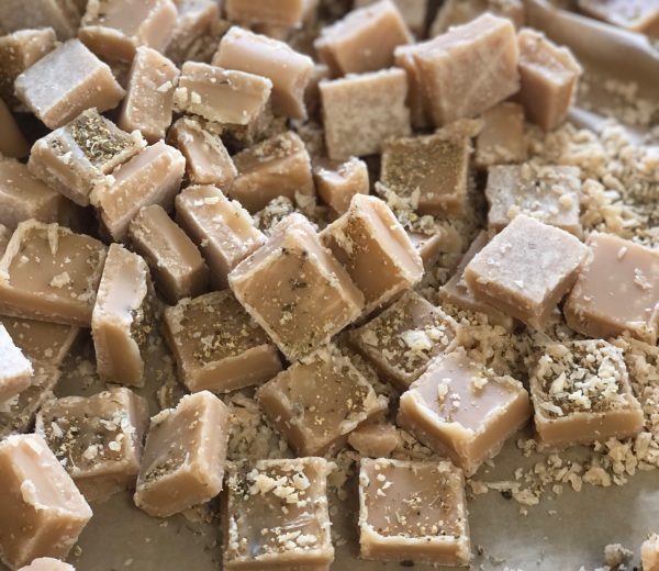 Lemon and Elderflower Fudge