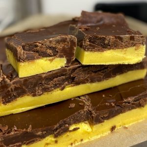 Chocolate Marzipan Fudge