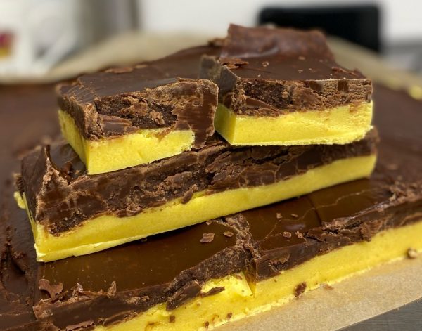 Chocolate Marzipan Fudge