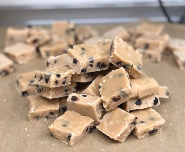 Rum and Raisin Fudge